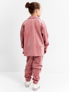 Костюм детский KAFTAN Velvet, размер 32 (110-116 см), розовый - Фото 3