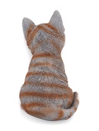 Садовая фигура из полистоуна «Полосатый Котёнок», 20×14×12 см - Фото 7