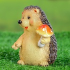 Садовая фигура из полистоуна «Ежик с мухомором», 11×9×8.5 см - Фото 7