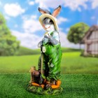 Садовая фигура из полистоуна «Заяц - фермер», 24×20×52.5 см - Фото 10