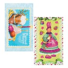 Набор кухонных полотенец Доляна «Светлой пасхи» 35х60см-2 шт - фото 24314418