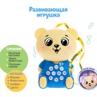 Музыкальная игрушка «Музыкальный мишутка», свет, звук, в пакете - фото 321641303