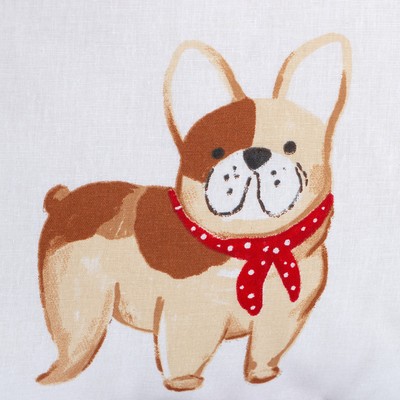 Постельное бельё 1.5-спальное «Этель» Dog party, бязь