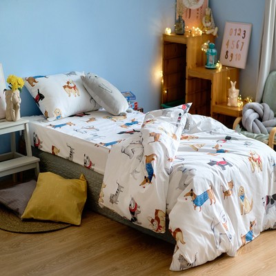 Постельное бельё 1.5-спальное «Этель» Dog party, бязь