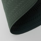 Салфетка сервировочная на стол «Африка», d=38 см, цвет изумрудный (комплект 12 шт) - фото 24314425