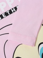 Футболка с длинным рукавом для девочки KAFTAN: Happy together, розовая, размер 34 (122-128 см) - Фото 6