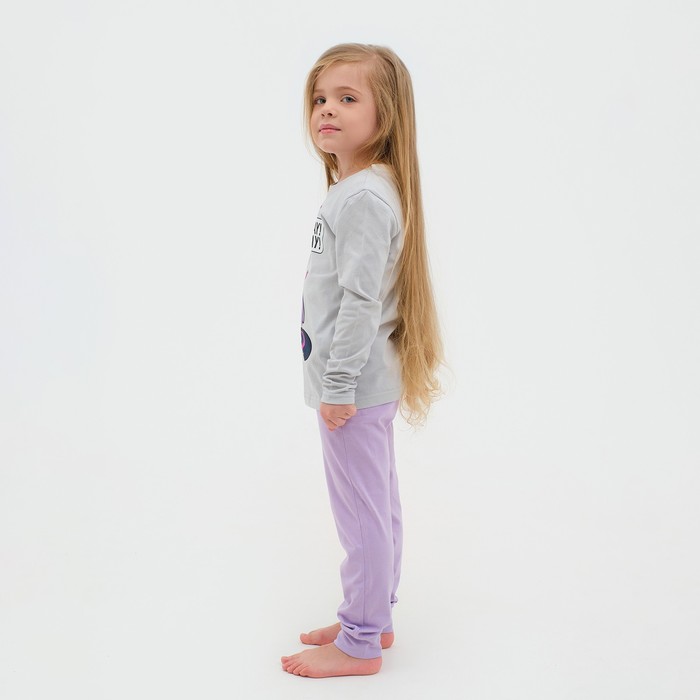 Пижама детская для девочки My Little Pony, рост 110-116 - фото 1907395486