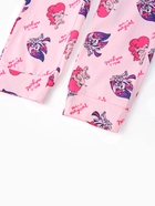 Пижама для девочки (лонгслив, брюки) KAFTAN «Пони», розовая, размер 28 (86-92 см) - фото 809602781