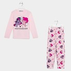Пижама детская для девочки My Little Pony, рост 86-92 - фото 119096459