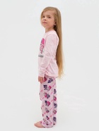Пижама для девочки (лонгслив, брюки) KAFTAN «Пони», розовая, размер 30 (98-104 см) - Фото 4