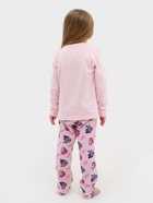 Пижама для девочки (лонгслив, брюки) KAFTAN «Пони», розовая, размер 30 (98-104 см) - Фото 5