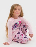 Пижама для девочки (лонгслив, брюки) KAFTAN «Пони», розовая, размер 30 (98-104 см) - Фото 6