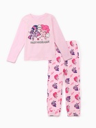 Пижама для девочки (лонгслив, брюки) KAFTAN «Пони», розовая, размер 30 (98-104 см) - Фото 7