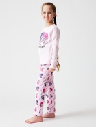 Пижама для девочки (лонгслив, брюки) KAFTAN «Пони», розовая, размер 34 (122-128 см) - Фото 4