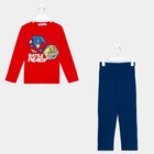 Пижама детская для мальчика Трансформеры, рост 110-116 - фото 37317637