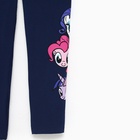 Легинсы для девочки KAFTAN «Пони», синие, размер 32 (110-116 см) - фото 809602795