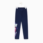 Легинсы для девочки KAFTAN «Пони», синие, размер 34 (122-128 см) - фото 809602801