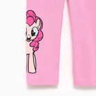 Легинсы для девочек KAFTAN «Пони», розовые, размер 30 (98-104 см) - фото 809602808