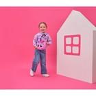 Худи для девочки «Искорка», My Little Pony, рост 98-104 см, фиолетовое - фото 114057317