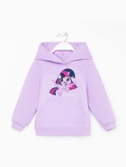 Худи для девочки «Искорка», My Little Pony, рост 122-128 см, фиолетовое - Фото 14