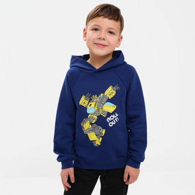 Толстовка детская Roll out, Трансформеры, рост 98-104