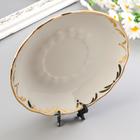 Подставка для тарелок d=7-10 см Greta, пластик, 7.5 см, чёрная - Фото 3