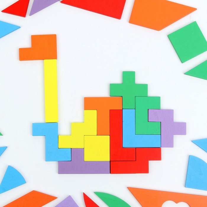 Детская головоломка «Собери сам» 30 × 30 × 0,7 см - фото 1883851837