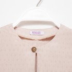 Комплект для мальчика (рубашка, шорты) MINAKU: Cotton Collection, бежевый, рост 128 см 7697031