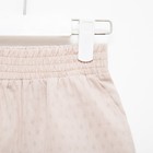 Комплект для мальчика (рубашка, шорты) MINAKU: Cotton Collection, бежевый, рост 128 см 7697031