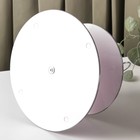 Фруктовница стеклянная 2-х ярусная круглая Доляна «Жеода», d=25/20 см, цвет фиолетовый - Фото 3