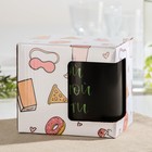 Кружка-хамелеон керамическая Доляна «Этой весной цвети», 350 мл, цвет оранжевый - Фото 5