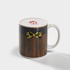 Кружка-хамелеон Доляна «Брутальный джентльмен», 350 мл, керамика, коричневая - Фото 5