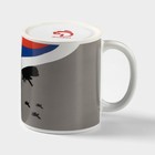 Кружка - хамелеон Доляна «Служу отечеству», 350 мл, керамика, чёрная, зелёная - Фото 5