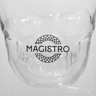 Стопка-шот Magistro «Череп», 150 мл, 8×8.5 см, стекло, прозрачная - Фото 4