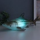 Сувенир полистоун свет "Акула" 14х20,5х45 см - Фото 6