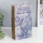 Сейф-книга дерево кожзам "Морская коллекция" 21х13х5 см 7359001 - фото 2356536