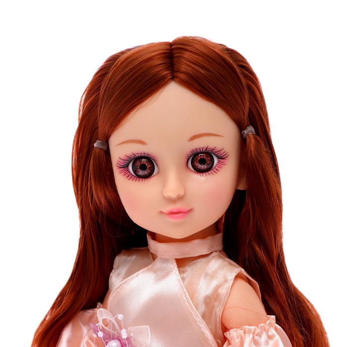 Кукла классическая «Маша» 41 см со светом, английская озвучка, в платье 53292