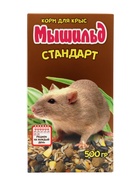 Зерновой корм «Мышильд стандарт» для декоративных крыс, 500 г, коробка - Фото 5