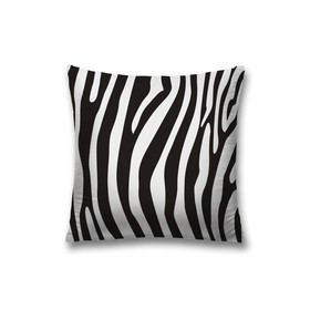 Наволочка декоративная «Расцветка зебры», на молнии, размер 45х45 см