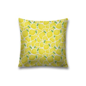 Наволочка декоративная «Лимонное полотно», на молнии, размер 45х45 см