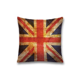 Наволочка декоративная «Британский флаг», на молнии, размер 45х45 см