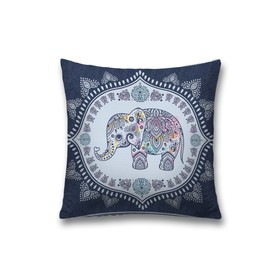 Наволочка декоративная «Значимый слон», на молнии, размер 45х45 см