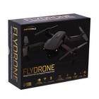 Квадрокоптер на радиоуправлении FLYDRONE, камера 1080P, барометр, Wi-Fi, 2 аккумулятора, цвет чёрный - фото 9895385