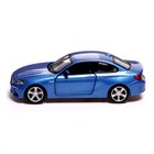 Машина металлическая BMW M2 COUPE, 1:32, инерция, открываются двери, цвет синий - фото 6563664