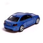 Машина металлическая BMW M2 COUPE, 1:32, инерция, открываются двери, цвет синий - фото 6563665