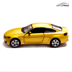 Машина металлическая BMW M4 COUPE, 1:32, инерция, открываются двери, цвет жёлтый - Фото 6