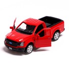 Машина металлическая FORD F-150, 1:32, инерция, открываются двери, цвет красный - Фото 4