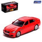 Машина металлическая BMW M5, 1:43, цвет красный - Фото 1
