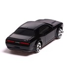 Машина металлическая DODGE CHALLENGER SRT DEMON, 1:64, цвет чёрный 7335837 - фото 14005255