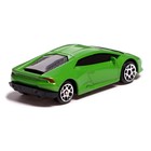 Машина металлическая LAMBORGHINI HURACAN LP610-4, 1:64, цвет зелёный - Фото 3